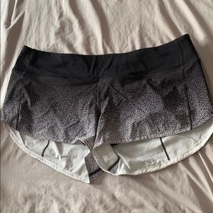 Lululemon speed up shorts